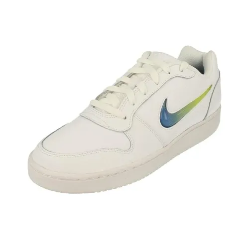 Nike EBERNON Slip-resistant Abrasion-resistant Low-top Skateboard Shoes Men's White Найк EBERNON Противоскользящие Износостойкие Низкие Кеды для Скейтбординга Мужские Белые