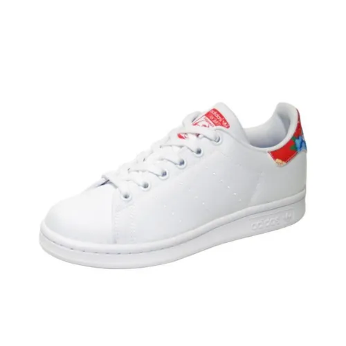 Adidas Originals Stan Smith Slip Resistant Abrasion Resistant Низкие Кроссовки для скейтбординга Женские Белые