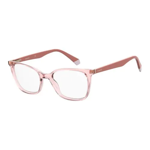 Polaroid Propionate Fiber Rectangular Eyeglass Frames Women's Pink