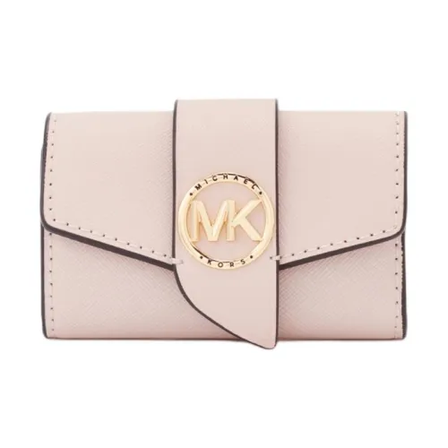 MICHAEL KORS Greenwich Коровья кожа Key Pouch Экстра малый Женский Розовый