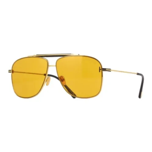 TOM FORD Металл Aviator Солнцезащитные очки Унисекс Золото