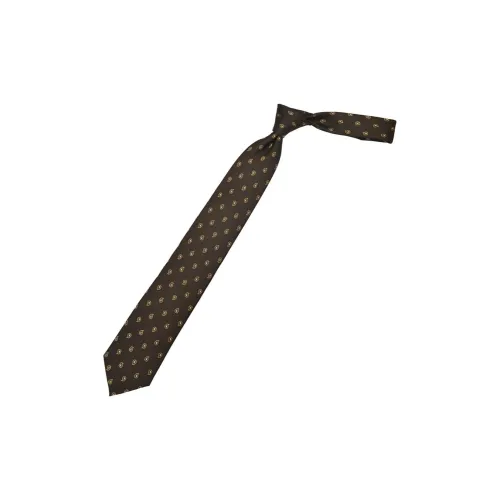 Hugo Boss Шелковые галстуки Мужской Коричневый