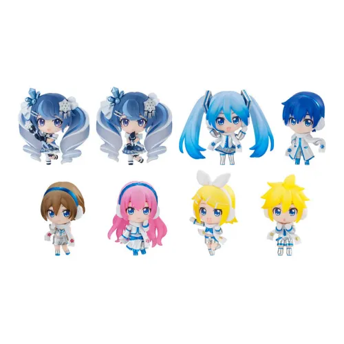 BANDAI Снежная Мику Коллекция Фигурка Без Бублгам Мику Хацунэ Играть Food