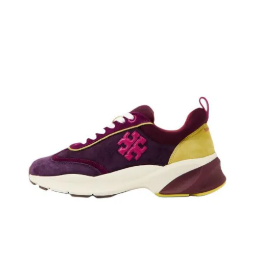 TORY BURCH Good Luck Низкий Топ Повседневная Обувь Женская Фуксия