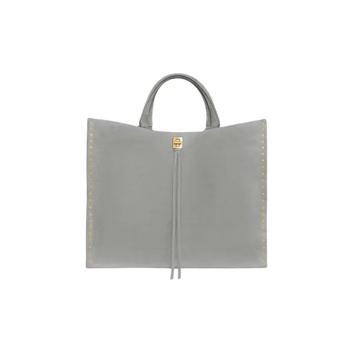 REBECCA MINKOFF Замша Кожа Тоут Сумка Сумка для покупок Сумка через плечо Сумка Женская Серый