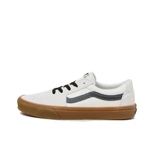 Vans SK8 LOW Топ Скейтборд Кроссовки Мужские Белый Черный