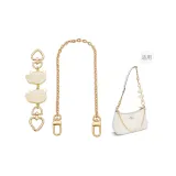 (Прямой Золотой) Кошка с жестом приглашения, удлинительная цепочка + декоративная цепочка 40 см