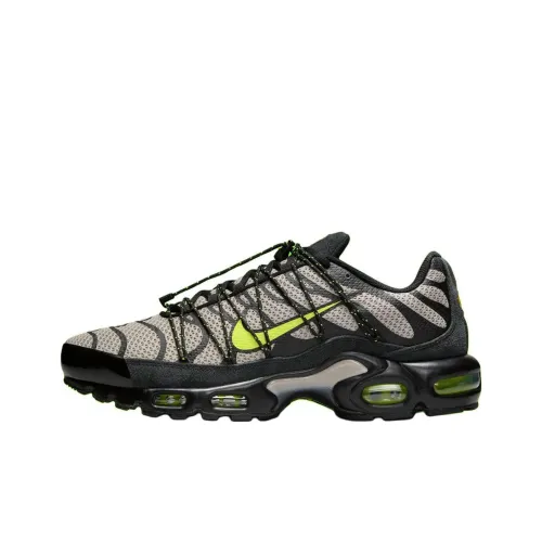 Nike Air Max Plus Low Top Беговые кроссовки Унисекс Черные