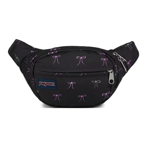 Jansport Переработанный полиэстер через плечо сумка женская черная