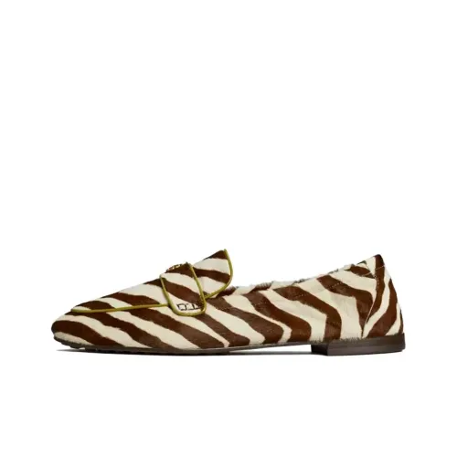 Tory Burch Лоферы Женские Коричневый