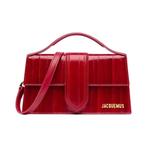 Jacquemus Le Bambino Телячья кожа Сумка через плечо Сумка Женская Красная
