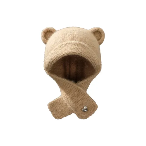 VIVIWELL Смесовая шерсть Шапки-бини Женские