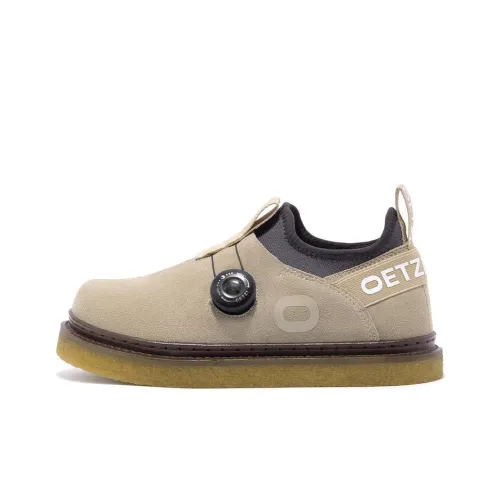 OETZI Ice Man Oz Противоскользящий Низкий Топ Casual Унисекс Абрикос