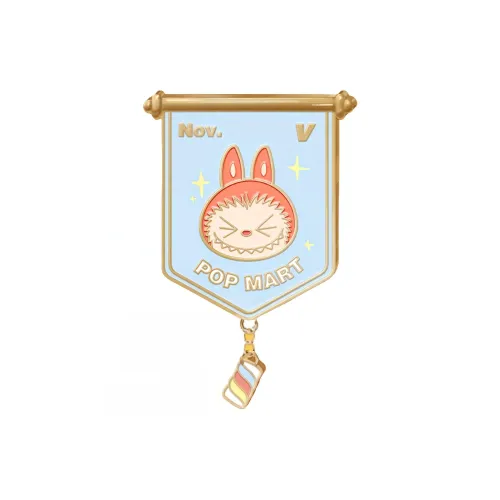 POP MART LABUBU Ограниченная Версия Булавки Трендовый Мерч