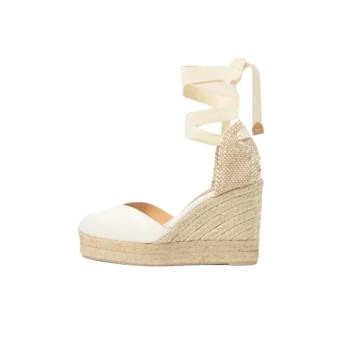 Castañer Chiara One Ремешок Сандалии Женские Экрю