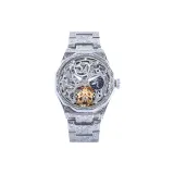 [M02] Белый корпус, белый ромб, резьба, белая сталь, полоска