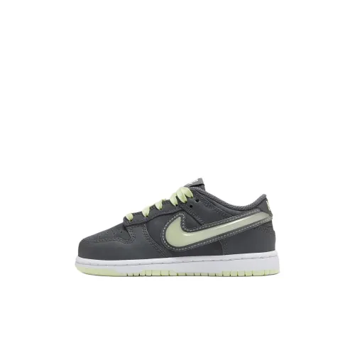 Nike Dunk Детские Скейтбординги Низкие Топы Серые Для Детей