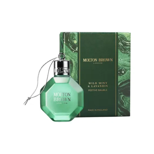 Molton Brown Рождество Ограниченный Дикий Мята And Лаванда Коробка Гель для душа и очищение Hydration 75 мл