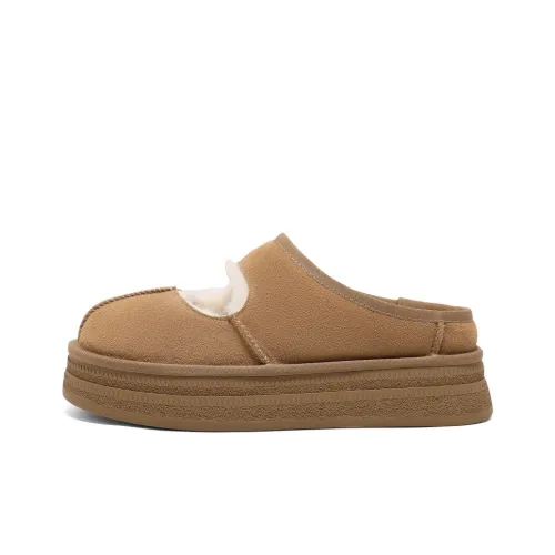 BELLE Резиновая подошва устойчивая к истиранию домашние тапочки женские