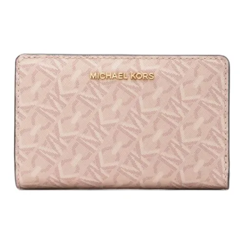 MICHAEL KORS Покрытый холст Кошелек Средний Женские Valley Розовый