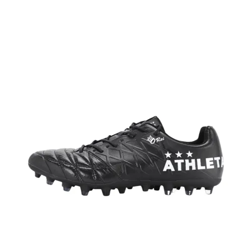 ATHLETA Футбольные бутсы Низкие Черные/Белые Мужские