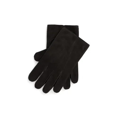 Polo Ralph Lauren Кашемир Вязаные Перчатки Мужские Черные