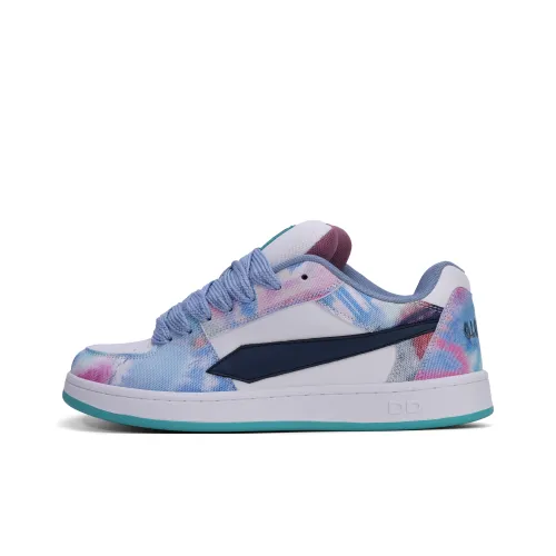 GLO BULL Скейтборд Кроссовки Низкие Tie Dye Унисекс