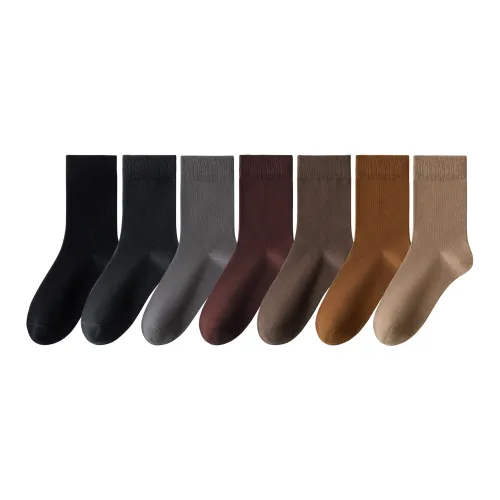 Caramella 7 пачек Комбинация 7 Мужские носки MID до икры