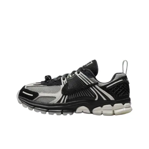 Nike Vomero 5 Устойчивый к истиранию Низкий Топ Детские Беговые Кроссовки Черный Белый Зеленый