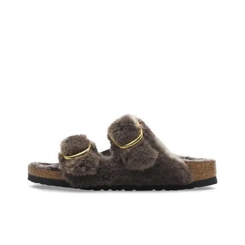 Birkenstock Arizona Big Buckle Slip-resistant Слипоны Женские Коричневый Стандартный