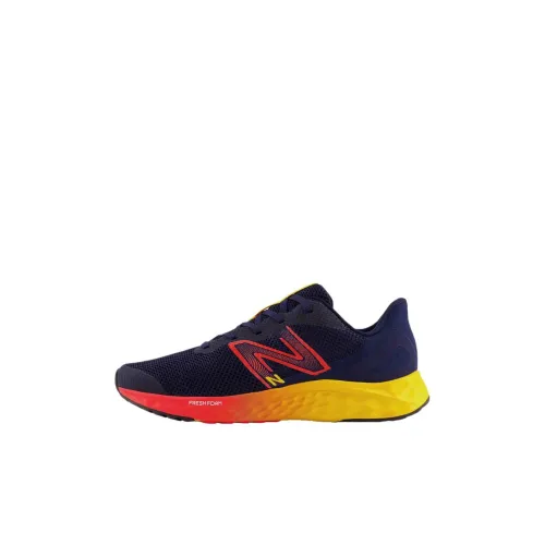 New Balance NB Свежий Пена Arishi V4 Низкий Топ Детские Беговые Кроссовки Синий Children Возраст 3-7 Лет