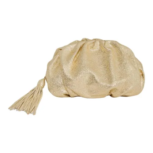 REBECCA MINKOFF Клатч из искусственной кожи женский светло-золотой