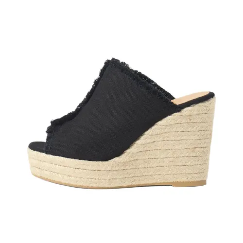 Castañer Slip Resistant Abrasion Resistant Слипоны Женские Черный