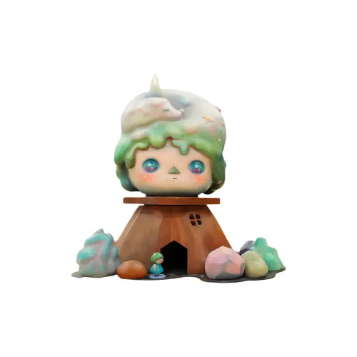 POP MART Pucky Домик на дереве Девушка Модные фигурки