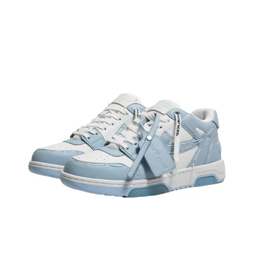 TFBOYS x OFF Белые Низкие Кроссовки для Скейтбординга Унисекс Синие