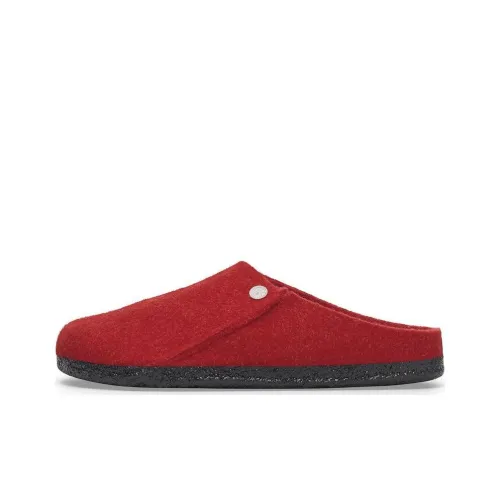 Биркенсток Zermatt Series противоскользящие домашние тапочки унисекс красный узкий дизайн