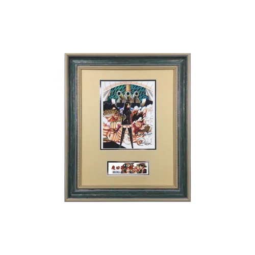 Three For Yoshitoshi Togashi Ван-Пис Автор Подписанная ФОТО Рик и Морти Аниме мерч