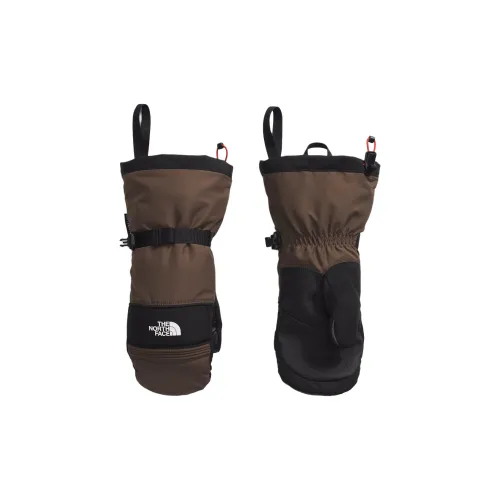 THE NORTH FACE Переработанный полиэстер Перчатки Унисекс Коричневый