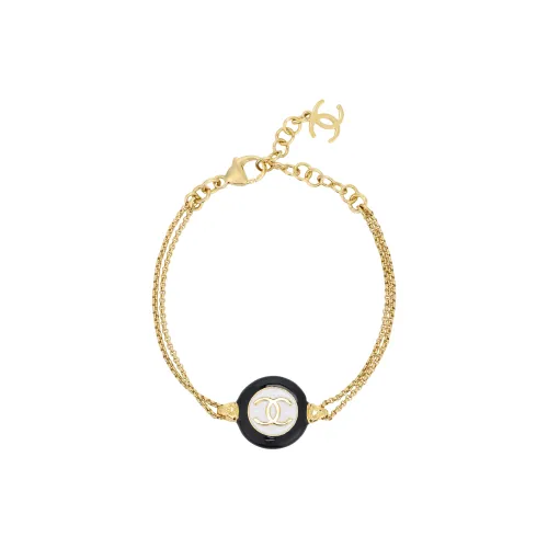 CHANEL Металл Браслеты Женские Черный