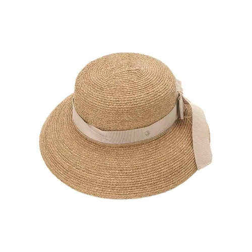 HELEN KAMINSKI Рафия Хлопок Вискоза Шапки и Кепки Женские Коричневый