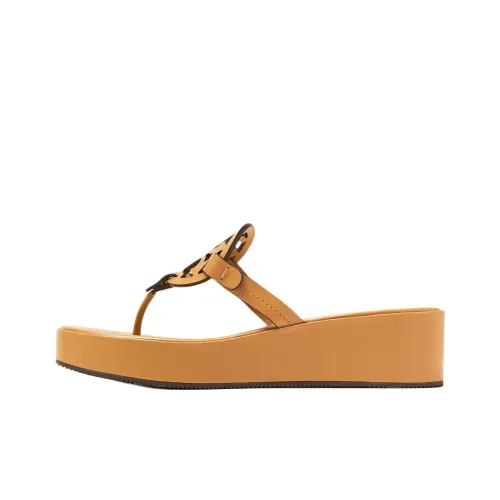 TORY BURCH Шлепанцы Женские Желтые