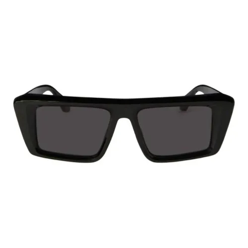 OFF Белый Ацетат Прямоугольные Солнцезащитные очки Мужские Черные