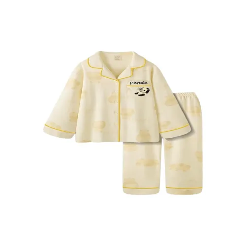 Bejirog Pajama Комплект Женский Желтый