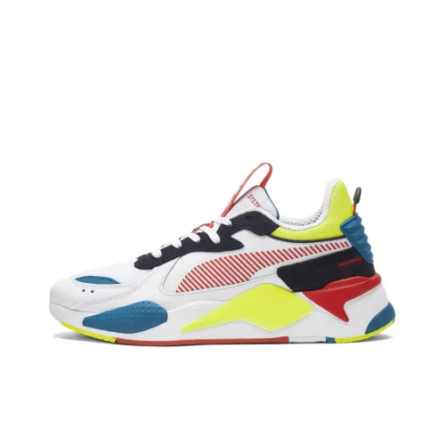 PUMA RS X Low Топ Kids Lifestyle Shoes Белый Подростки
