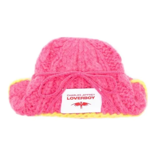 CHARLES JEFFREY Нейлон Мохер Мериносовая шерсть Шапки и Кепки Женские Розовый Желтый