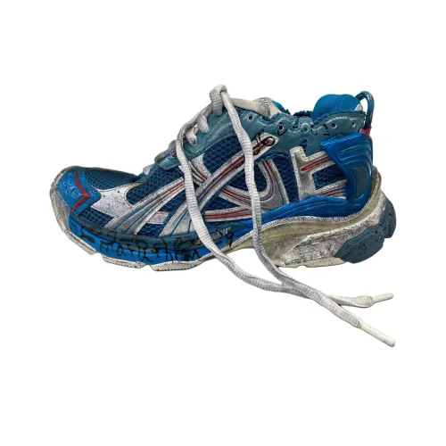 Balenciaga Runner Marathon Низкий Топ Повседневная Обувь Мужская Синяя