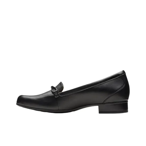 Clarks Juliet SHINE Лоферы 2,5 см Женские Черные