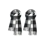 Чёрный Белый Клетка + Чёрный Белый Клетка