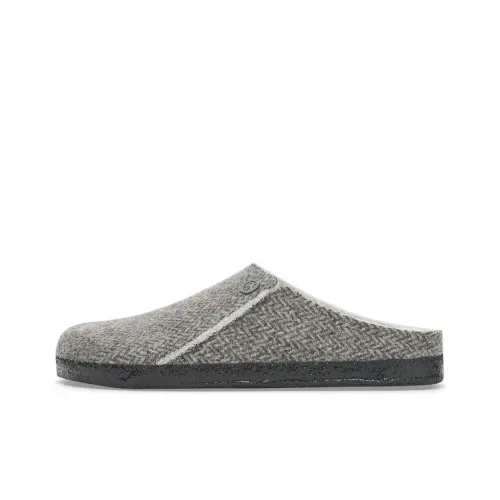 Биркенсток Zermatt Series Резиновая подошва Противоскользящие домашние тапочки Унисекс Серый Стандартный