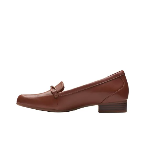 Clarks Juliet SHINE Лоферы 2,5 см Женские Коричневый